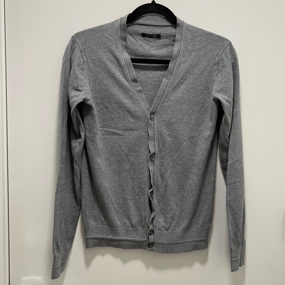 Armani Exchange Men's V Neck Cardigan - Picture 1 of 5